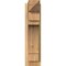 Ekena Millwork Merced Rough Sawn Arts and Crafts Outlooker, Western Red Cedar, 6"W x 16"D x 24"H OUT06X16X24MRC03RWR - alternate 2